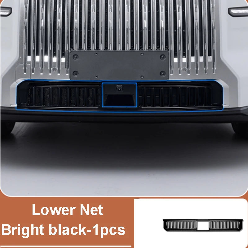 Filet anti-insectes pour voiture Zeekr 9X EX1H 2025 2026, visage avant, réservoir d'eau, anti-poussière, Grille, couvercle de protection, accessoires