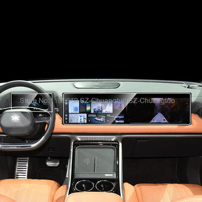 Film de protection en TPU pour XPENG G9, navigation GPS de voiture, écran de tableau de bord, accessoires anti-rayures, 2022- 2024