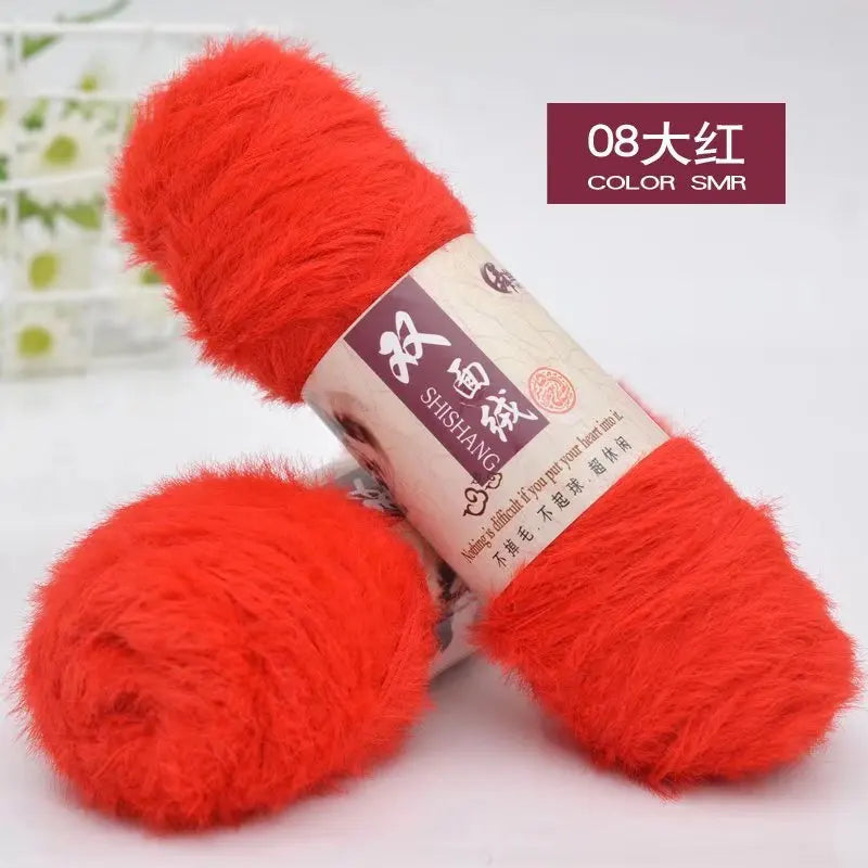 Rouleau de fil moelleux en cachemire à 3 plis, 100 g/rouleau, tricot coloré, laine super douce tricotée, Crochet pour bébé, écharpe pour bébé, fil épais