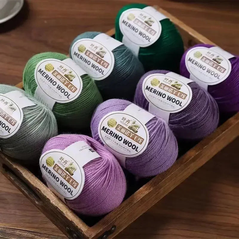 Fil de laine doux à 3 plis, 500 g/ensemble, pour crochets, chapeau d'hiver, pull, écharpe, châle, manteau, Cardigan, bricolage, confortable, chaud et moelleux, fil rouge pour bébé
