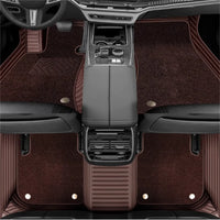 Pour VW Passat berline B5 B5.5 B6 B7 B8 B9 tapis Auto Double couche personnalisé tapis de sol de voiture Coche accessoires doublures de sol