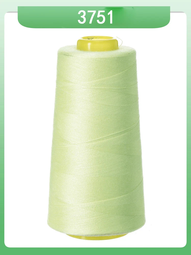 Fil à coudre ultra-fin 602-fil en polyester semblable à la soie à grande vitesse 60s/2 5000m, pour machine à broder et travaux d'aiguille délicats