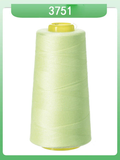 Fil à coudre ultra-fin 602-fil en polyester semblable à la soie à grande vitesse 60s/2 5000m, pour machine à broder et travaux d'aiguille délicats