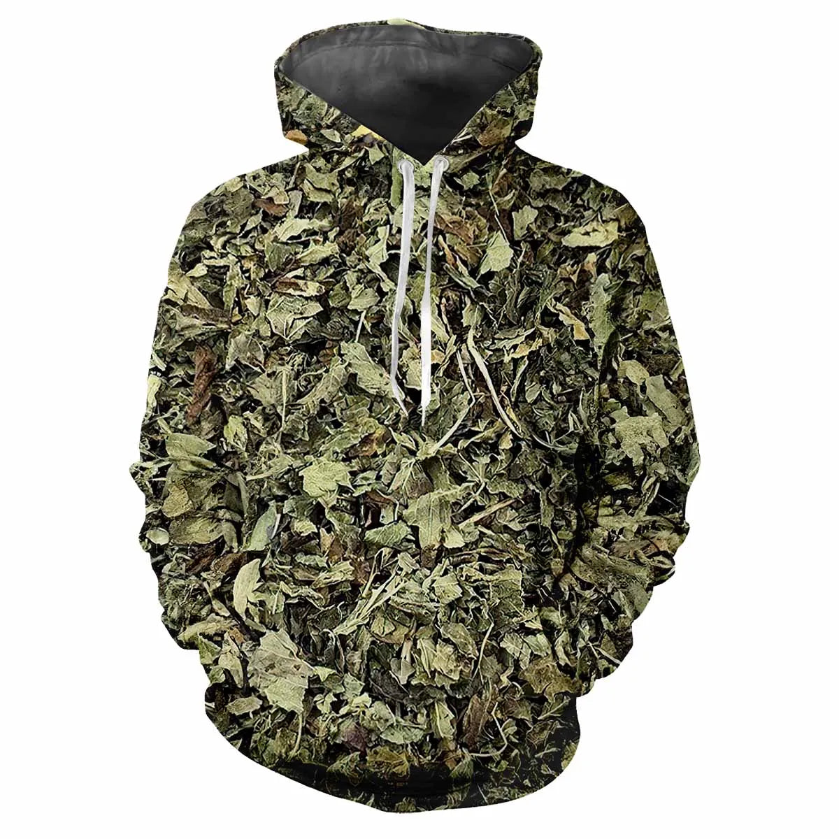 Camouflage chasse animaux en plein air Camouflage printemps et automne hommes à capuche rue tendance ample confortable haut décontracté vêtements