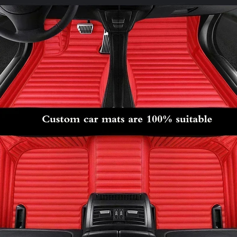 Tapis de sol de voiture personnalisés pour Xpeng G9 2022 – 2023, accessoires d'intérieur de mode pour tous temps, tapis en cuir automobile, coussin de coffre
