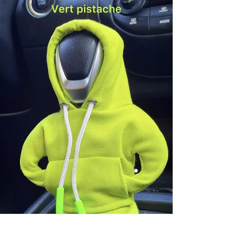 Couvercle de pommeau de levier de vitesse de voiture, Sweats à capuche de mode, Poignée de vitesse, Couverture décorative, Manuel, existent, Décoration intérieure de voiture, Accessoires