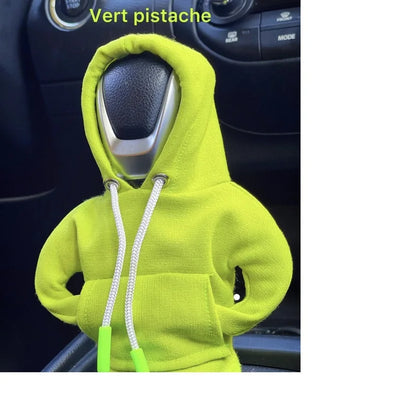 Couvercle de pommeau de levier de vitesse de voiture, Sweats à capuche de mode, Poignée de vitesse, Couverture décorative, Manuel, existent, Décoration intérieure de voiture, Accessoires