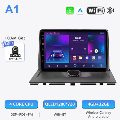 Autoradio Carplay pour Peugeot Expert 2 G9 pour citroën Jumpy pour Fiat Scudo pour Toyota Proace 2007-2017 Navigation GPS No 2din 4G