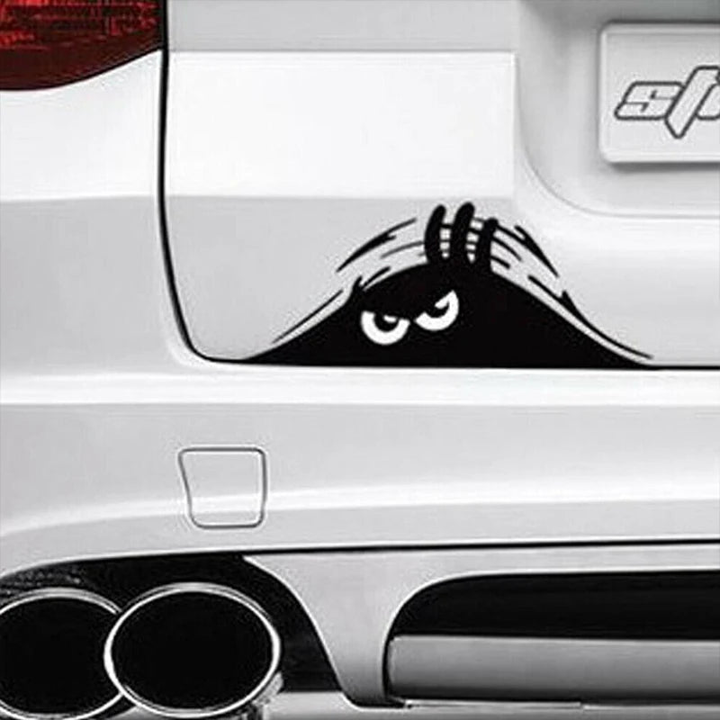 Autocollants de voiture amusants personnalisés imperméables, autocollants anti-rayures de voiture, rayures monstres Dune bloquant le corps de voiture, autocollants décoratifs amusants