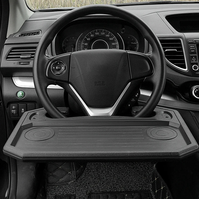 Table de voiture Portable universelle, volant, manger du travail, boisson, café, plateau porte-articles, ordinateur Portable, support de bureau, siège