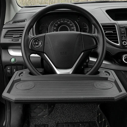 Table de voiture Portable universelle, volant, manger du travail, boisson, café, plateau porte-articles, ordinateur Portable, support de bureau, siège