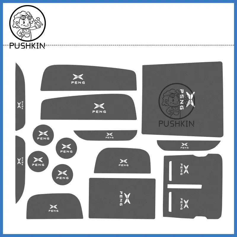 Coussinet de Protection de charge sans fil adapté pour Xpeng G6, coussin de tasse de contrôle Central, accessoires de Protection en Silicone