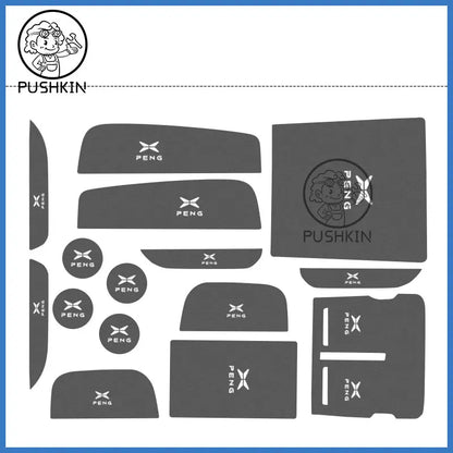 Coussinet de Protection de charge sans fil adapté pour Xpeng G6, coussin de tasse de contrôle Central, accessoires de Protection en Silicone