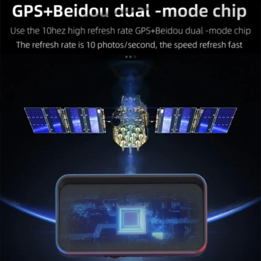 Système de projecteur de compteur de vitesse GPS de pare-brise de voiture HUD avec affichage haute définition alerte de survitesse affiche la vitesse Plug and Play