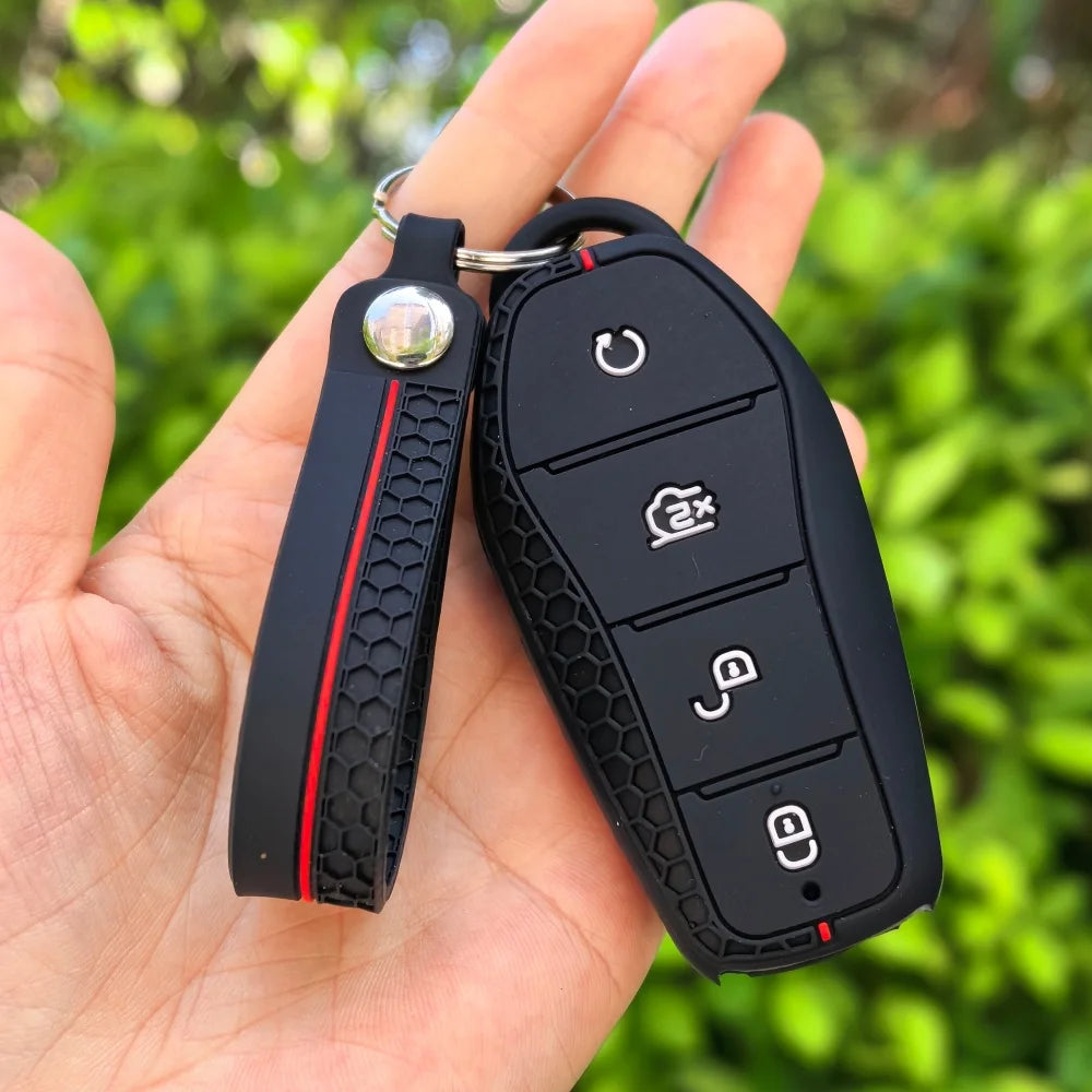Étui porte-clés en Silicone pour BYD SEAL Atto 3 Han EV, dauphin levé Tang Dm Qin PLUS Song Pro MAX Yuan, accessoires