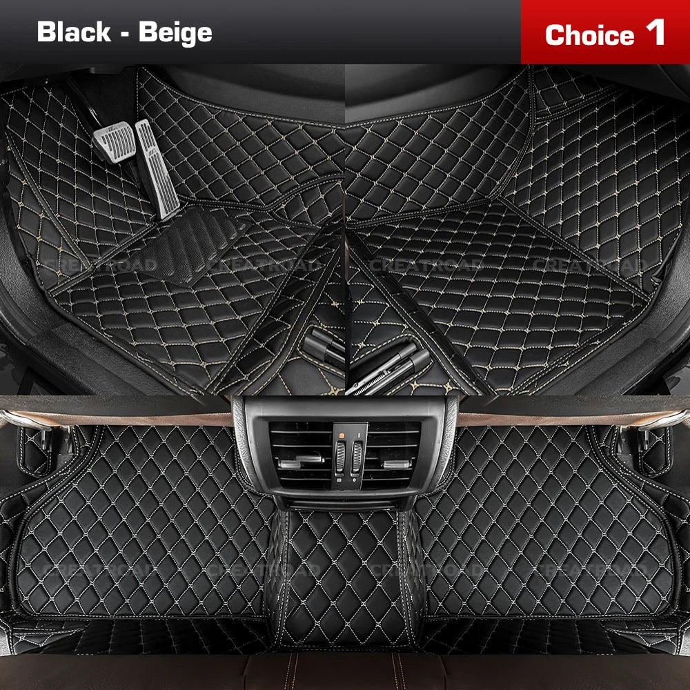 Tapis de sol de voiture Double couche, couverture de tapis automobile personnalisée, accessoires d'intérieur pour Xpeng G6/G9 2022 2023 2024 2025