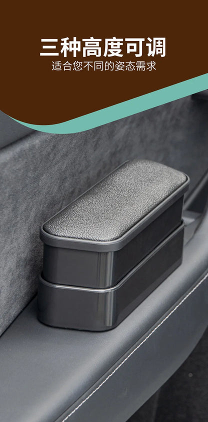 Support de porte de voiture réglable en hauteur, repose-coude universel, organiseur de porte de voiture, coussin de repose-bras intérieur dissimulé