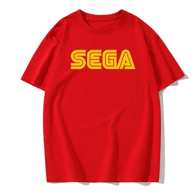 Nouveauté Sega Logo hommes t-shirts été décontracté à manches courtes mode Streetwear Harajuku t-shirt Style coréen Fans de jeu hommes t-shirts