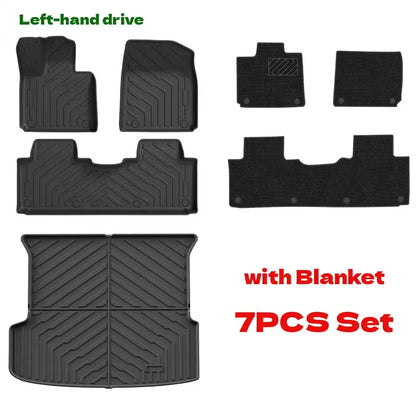Tapis de sol TPE tous temps et doublure de chargement pour Xpeng G9 2022 – 20225, tapis de coffre étanche et robuste pour Xpeng G9 2025