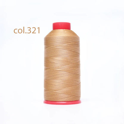 TEX 70 fil collé en Nylon 0.3MM robuste résistance à la rupture rembourrage en cuir chaussures toile point de couture 210D/3 1500 mètres