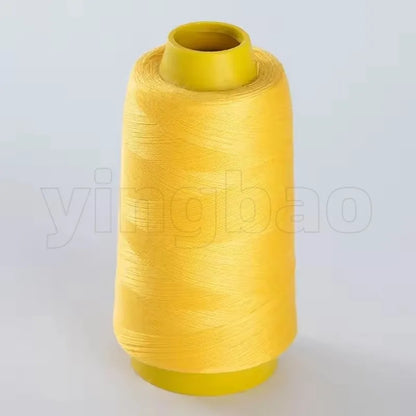 Fil à coudre en Polyester solide et Durable, 1300 Yards/rouleau, Machine à coudre professionnelle, broderie, outils de couture à domicile