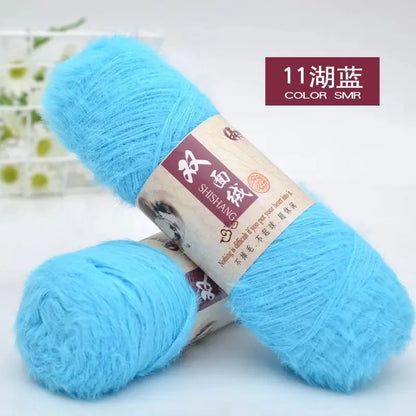 Rouleau de fil moelleux en cachemire à 3 plis, 100 g/rouleau, tricot coloré, laine super douce tricotée, Crochet pour bébé, écharpe pour bébé, fil épais