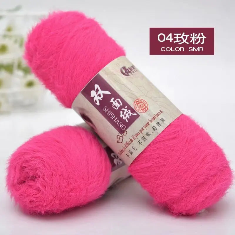 Rouleau de fil moelleux en cachemire à 3 plis, 100 g/rouleau, tricot coloré, laine super douce tricotée, Crochet pour bébé, écharpe pour bébé, fil épais