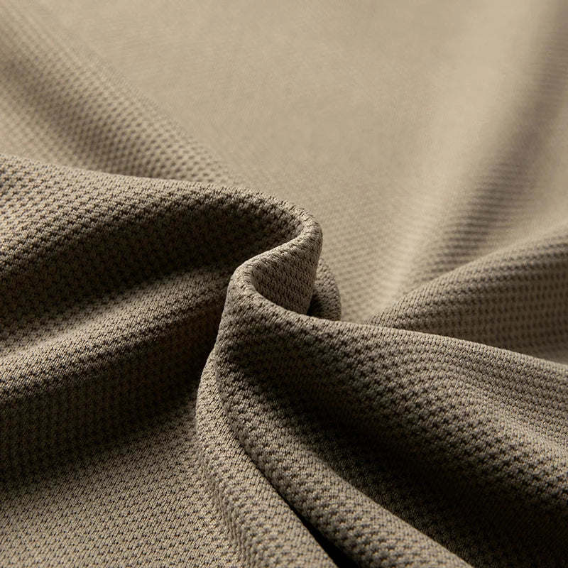 Polo à manches longues pour hommes, décontracté et à la mode, couleur unie, faux deux pièces, Business, toutes saisons, haut polyvalent, nouvelle collection 2025