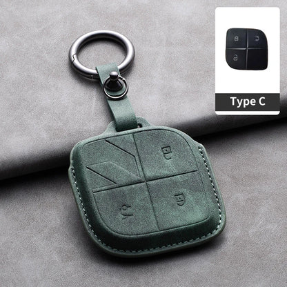 Convient pour LYNK & CO 08 2022 2023 2024 housse de clé télécommande intelligente de voiture en cuir coque de Protection de clé de voiture accessoires de décoration