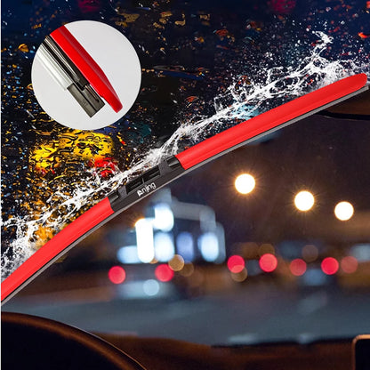 LNJING Balais d'essuie-glace rouges pour Xpeng G9 2022-Now