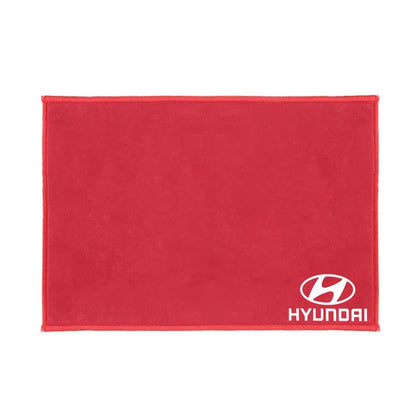 Serviette en microfibre, accessoires de nettoyage de voiture, pour Hyundai Genesis N-LINE I10 I20 I30 I40 IX20 IX35 Kona Getz Veloster Tucson