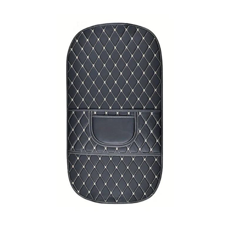 Coussinet Anti-coup de pied de voiture en cuir PU, housse de protection arrière de siège de voiture, organisateur de siège arrière avec poches de rangement, accessoires intérieurs