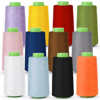 Fil à coudre bord bande Nylon élasticité fil 3000 Yards fil 100D/2 fil bord couture fil soie élastique fil
