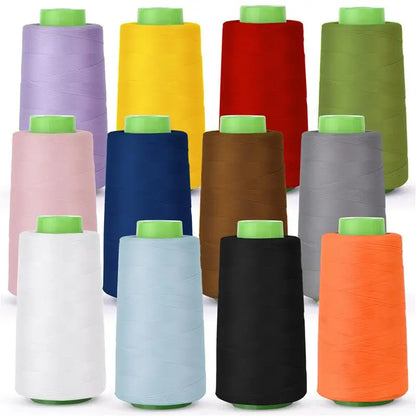 Fil à coudre bord bande Nylon élasticité fil 3000 Yards fil 100D/2 fil bord couture fil soie élastique fil