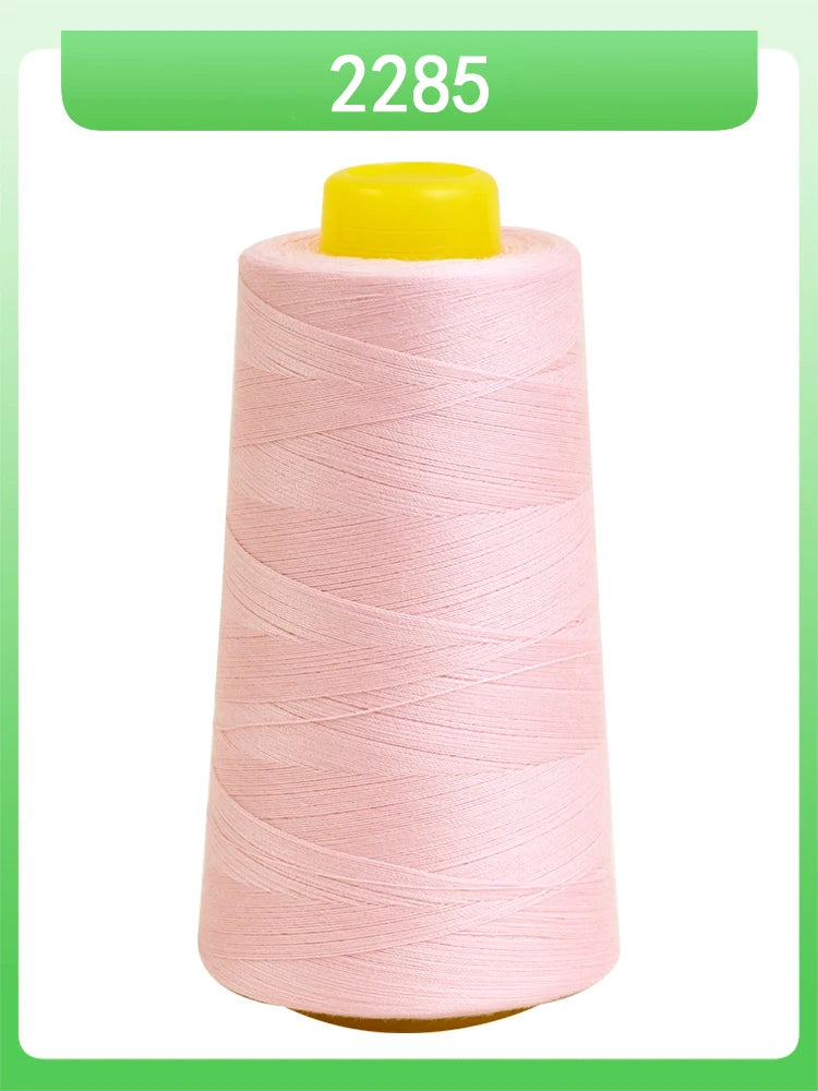 Fil à coudre ultra-fin 602-fil en polyester semblable à la soie à grande vitesse 60s/2 5000m, pour machine à broder et travaux d'aiguille délicats