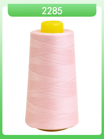 Fil à coudre ultra-fin 602-fil en polyester semblable à la soie à grande vitesse 60s/2 5000m, pour machine à broder et travaux d'aiguille délicats