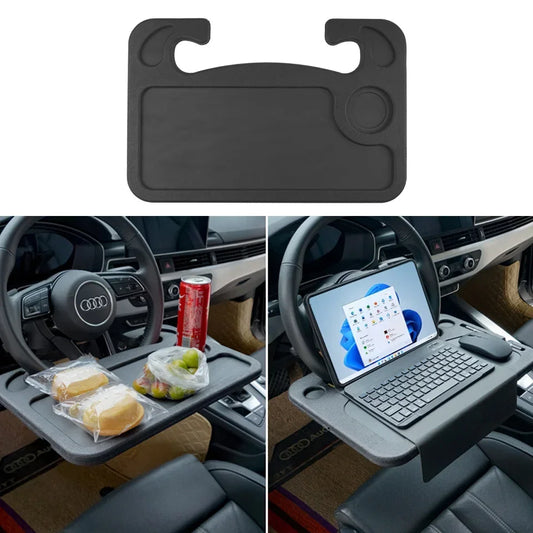 Support de bureau Portable pour voiture, ordinateur Portable, manger du travail, volant de voiture, support de Table à manger, boisson, plateau de nourriture et de café