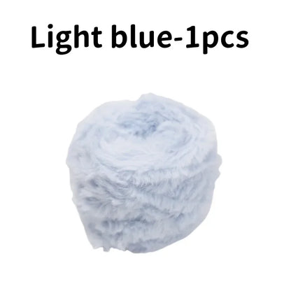 Fil de fourrure Super doux, 1 œuf de 100 grammes, fil de fausse fourrure épais et moelleux pour cils, accessoires et couvertures pour écharpe tricotée au Crochet