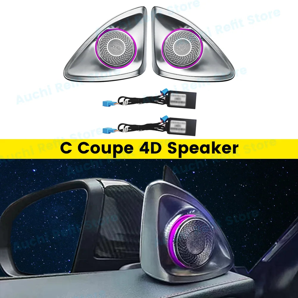 Lumières d'ambiance LED 3/64 couleurs, pour Mercedes Benz W205 X253 classe C GLC coupé C43 C63s, Instrument intérieur, lampe décorative, rénovation