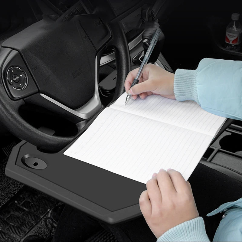 Table de voiture Portable universelle, volant, manger du travail, boisson, café, plateau porte-articles, ordinateur Portable, support de bureau, siège