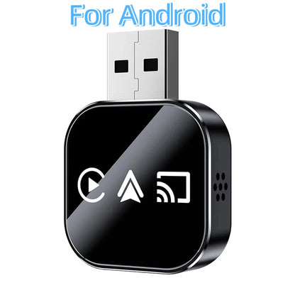 Adaptateur de liaison miroir automatique CarPlay Android Auto sans fil 3 en 1, filaire instantané vers sans fil, Plug and Play pour jeu de voiture filaire, 2026