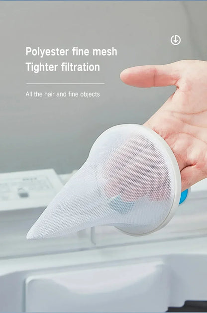 Épilateur pour animaux de compagnie, machine à laver, sac filtrant flottant, boule de linge réutilisable, outils pour livres, attrape-poils de chat