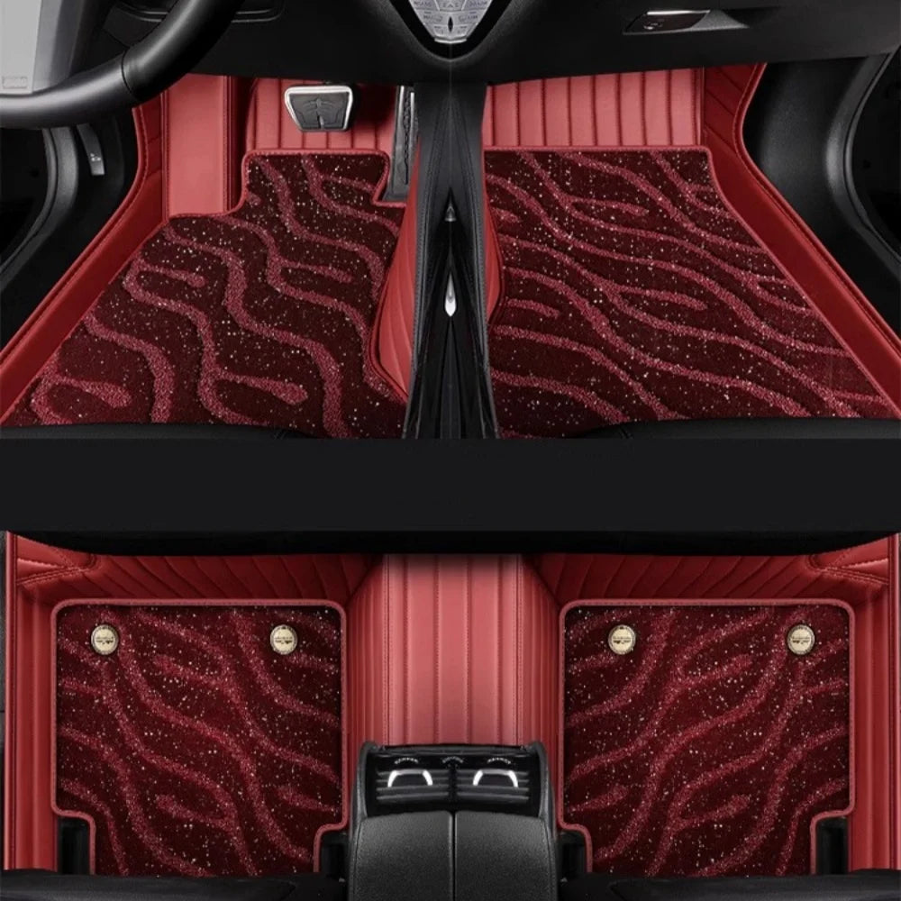 Tapis de sol de voiture à couverture complète 3D personnalisé à double couche pour accessoires intérieurs Renault Koleos