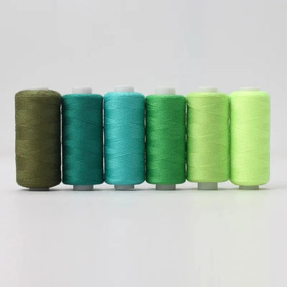 Nouvelles fils à coudre 42 couleurs fils de Polyester pour la couture à la main ou à la Machine couture à la main Machine à broder Quilting et artisanat