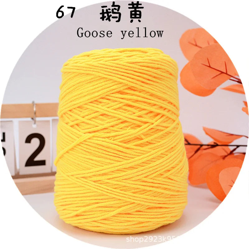 Pistolet à touffeter spécial 400g, 8 brins de coton au lait, ligne de saillie acrylique, broderie, tapis de coussin, fil de touffetage personnalisé