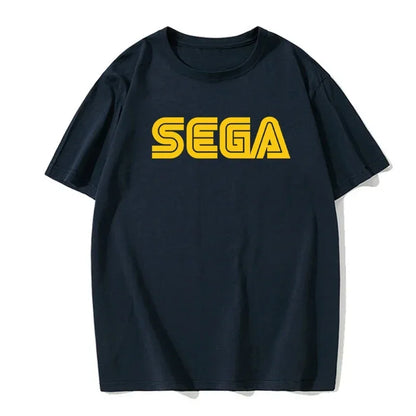 Nouveauté Sega Logo hommes t-shirts été décontracté à manches courtes mode Streetwear Harajuku t-shirt Style coréen Fans de jeu hommes t-shirts
