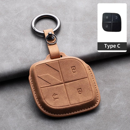Convient pour LYNK & CO 08 2022 2023 2024 housse de clé télécommande intelligente de voiture en cuir coque de Protection de clé de voiture accessoires de décoration