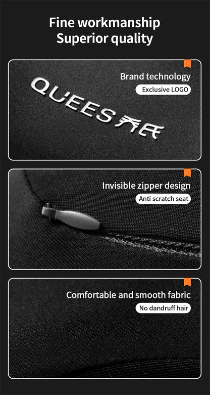 High Quality Universal Car Headrest Cushion Car Seat Neck Pillow Perforated Leather Breathable Lumbar Support Car Pillow