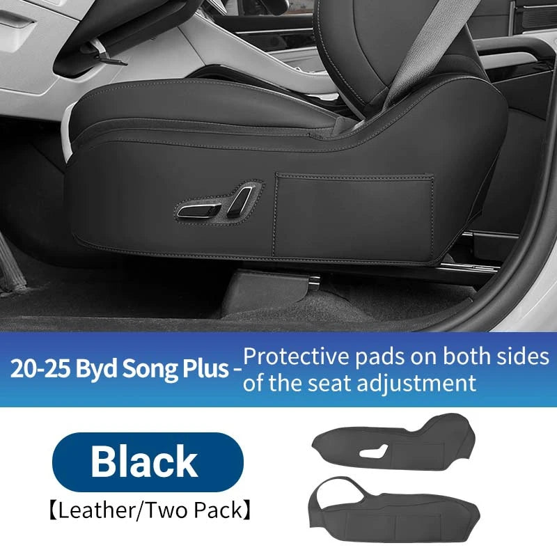 Coussinets de Protection latéraux pour réglage de siège de voiture, 2 pièces, pour Byd Song Plus Seal u Dmi Ev 2020 – 2025