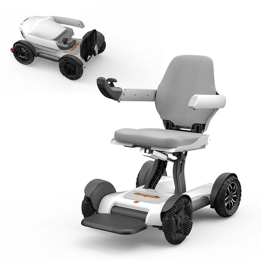 Scooter de mobilité détachable, télécommande intelligente, électrique pliable pour adultes